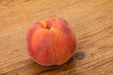 Fresh ripe sweet peach fruit