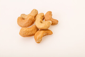 Natural organic Cashew nut heap