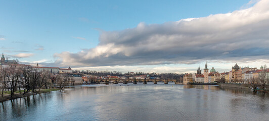 Obraz premium Prague, panoramic view