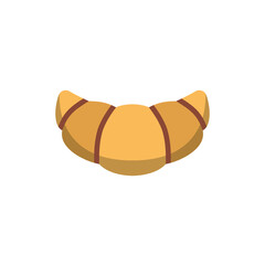 croissant icon design vector template