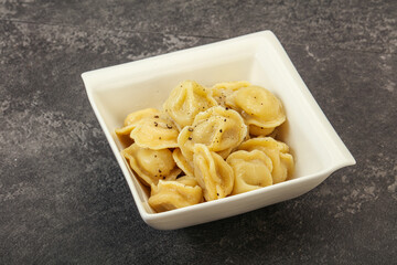 Dumplings with meat and spices