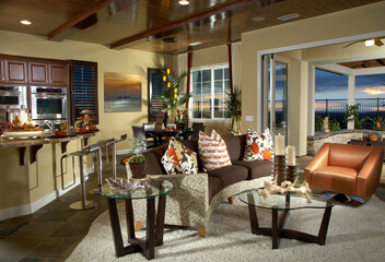 Living room Interior Design of Home