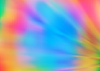 Obraz premium Light Multicolor, Rainbow vector glossy abstract template.