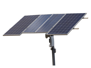 Solar panel isolate on a white background.