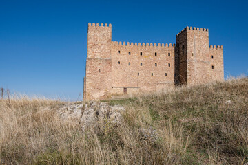 Fototapeta na wymiar Sigüenza Castle, 11th century, Siguenza, Guadalajara, Spain