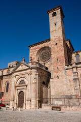 Fototapeta na wymiar Cathedral of Santa Maria, Siguenza, Guadalajara, Spain