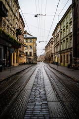 Old central part of Lviv, Ukraine