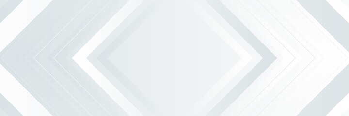 Modern white gray abstract web banner background creative design vector illustration