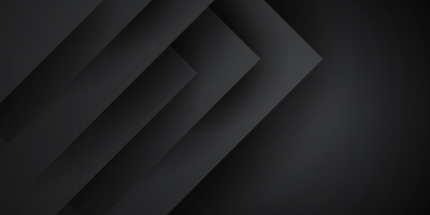 Obraz premium Dark black neutral abstract background for presentation design