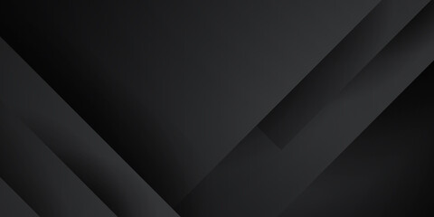 Obraz premium Dark black neutral abstract background for presentation design