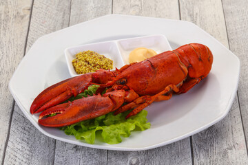 Luxury Lobster with sauce