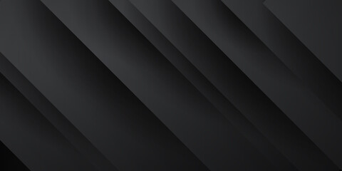 Black abstract paper background