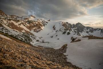 Berge am Oberen Gaisalpsee