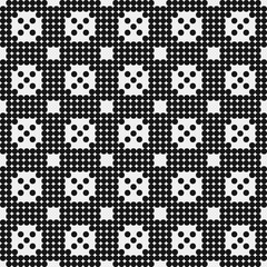 Abstract Cross Pattern Dots Logo generative computational art illustration