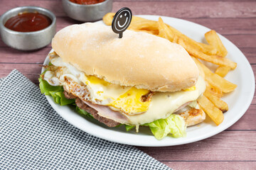 sandwich de milanesa