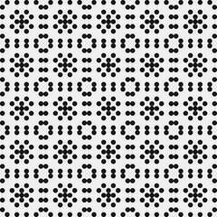 Abstract Cross Pattern Dots Logo generative computational art illustration