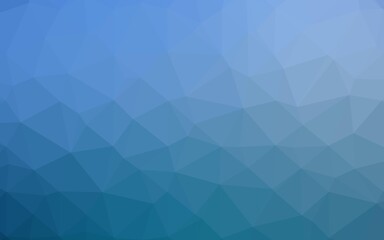 Light BLUE vector blurry triangle pattern.