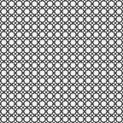 Abstract Cross Pattern Dots Logo generative computational art illustration