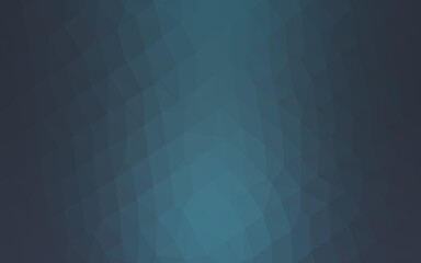 Obraz premium Dark BLUE vector abstract mosaic background.