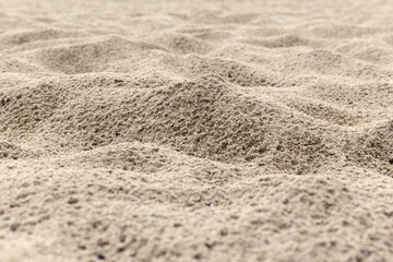 Fototapeta na wymiar Sand background texture after rain