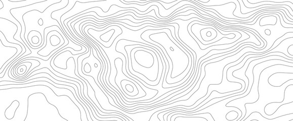 Topographic map contour background. Contour map vector. Map line of topography. Vector abstract topographic map concept with space for your copy. Wavy banners. Color geometric form