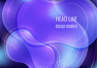 Organic design liquid colored abstract geometric shapes. Flowing gradient elements for minimal banner, logo, social posting. Futuristic trendy dynamic elements. Vector