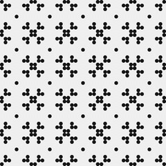 Abstract Cross Pattern Dots Logo generative computational art illustration