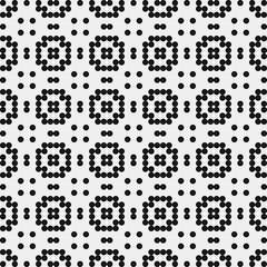 Abstract Cross Pattern Dots Logo generative computational art illustration