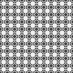 Abstract Cross Pattern Dots Logo generative computational art illustration