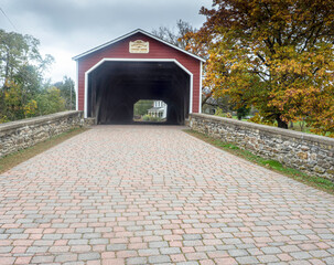old covered bridge