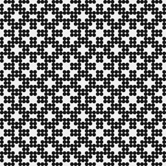 Abstract Cross Pattern Dots Logo generative computational art illustration