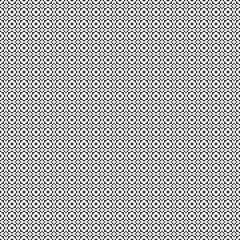 Abstract Cross Pattern Dots Logo generative computational art illustration