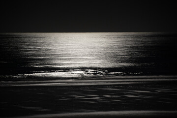 Moonrise over the Atlantic