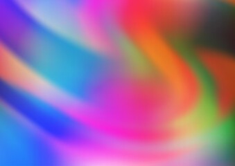 Obraz premium Light Multicolor, Rainbow vector abstract bright background.