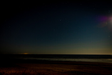 Moonrise over the Atlantic