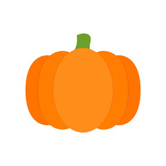 Fall Pumpkin, Halloween Pumpkin, Thanksgiving Pumpkin, Pumpkin Pie, Autumn Harvest Icon Symbol Vector Illustration Background