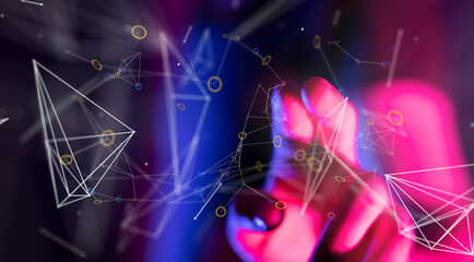 Business and communications group digital team.