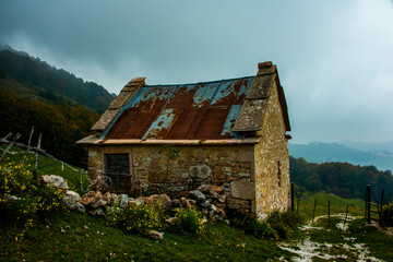 typical stable in the Lessinia Park one