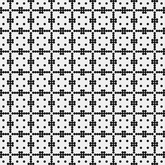 Abstract Cross Pattern Dots Logo generative computational art illustration