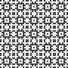 Abstract Cross Pattern Dots Logo generative computational art illustration