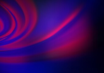 Obraz premium Dark Pink, Blue vector blurred bright template.
