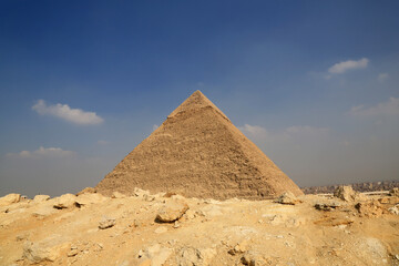 Fototapeta na wymiar Pyramiden von Gizeh/Ägypten