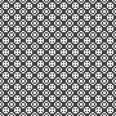 Abstract Cross Pattern Dots Logo generative computational art illustration