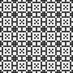 Abstract Cross Pattern Dots Logo generative computational art illustration