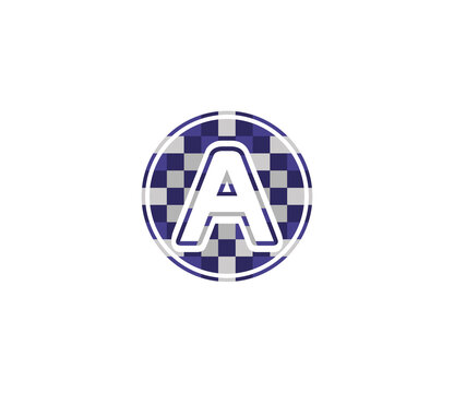A Alphabet Music Logo Design Concept