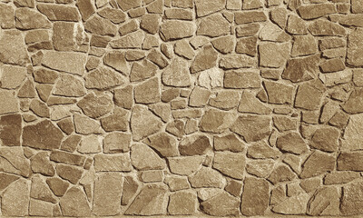 old granite stone building wall or fence, wall texture