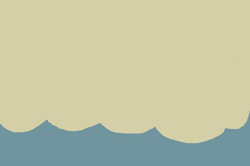 blue waves on a light background