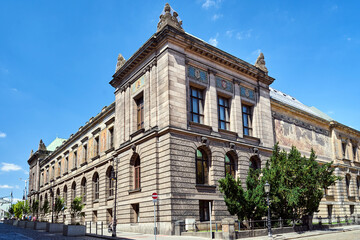 Fototapeta na wymiar The historic building of the National Museum