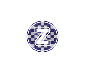 Z Alphabet Music Logo Design Concept