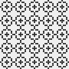 Abstract Cross Pattern Dots Logo generative computational art illustration